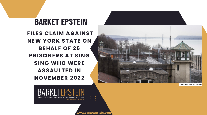 Barket Epstein Files Claim Against New York State On Behalf Of 26 ...