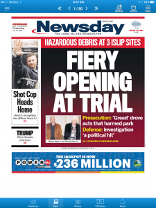 Newsday Cover
